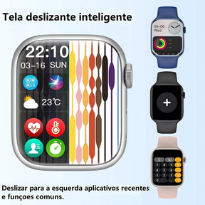 SMARTWATCH W59 PLUS 47MM – TELA AMOLED E ALTA QUALIDADE