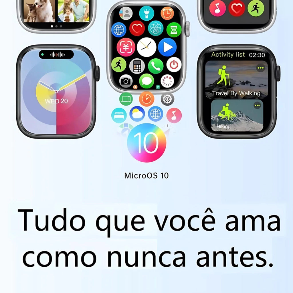 SMARTWATCH W59 PLUS 47MM – TELA AMOLED E ALTA QUALIDADE