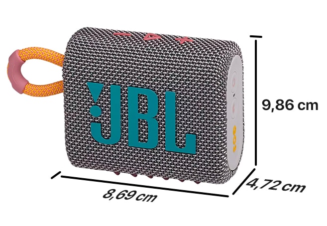 Caixa de Som JBL Go 3, Bluetooth